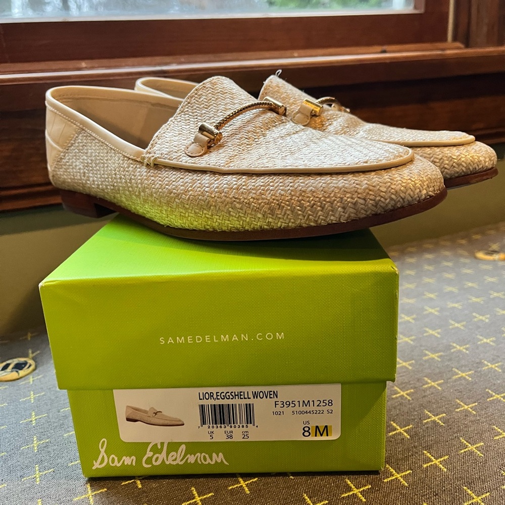 MOVING SALE! Sam Edelman Gold Loafers